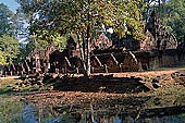 Banteay Srei temple - the 2nd enclosure from the moat